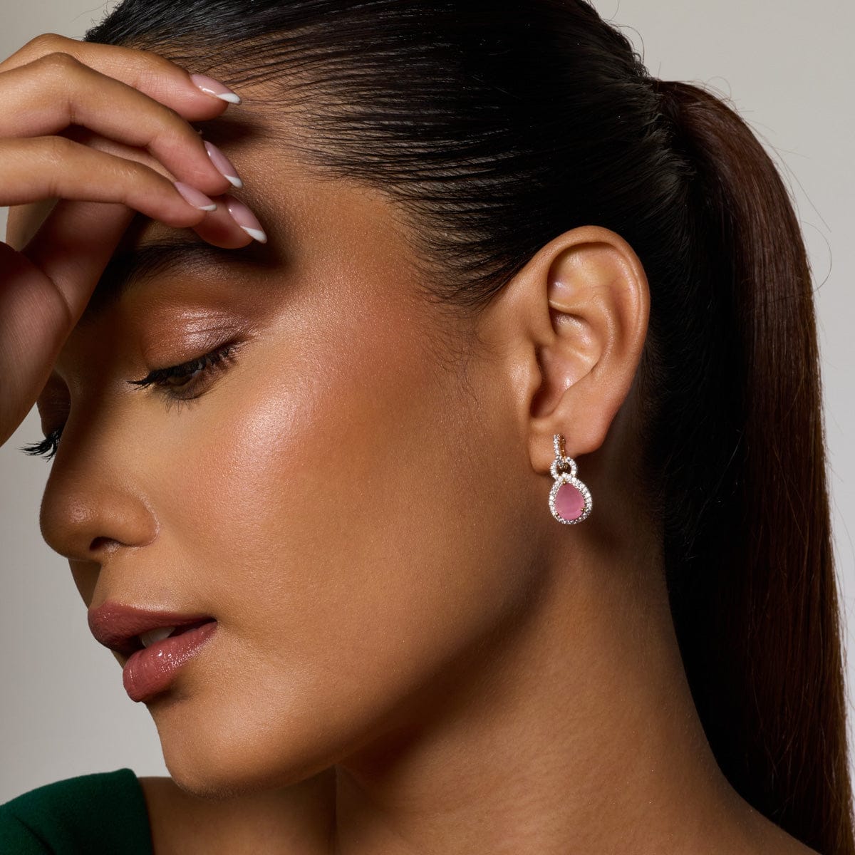 Zircon Earring Zircon Earring 190349