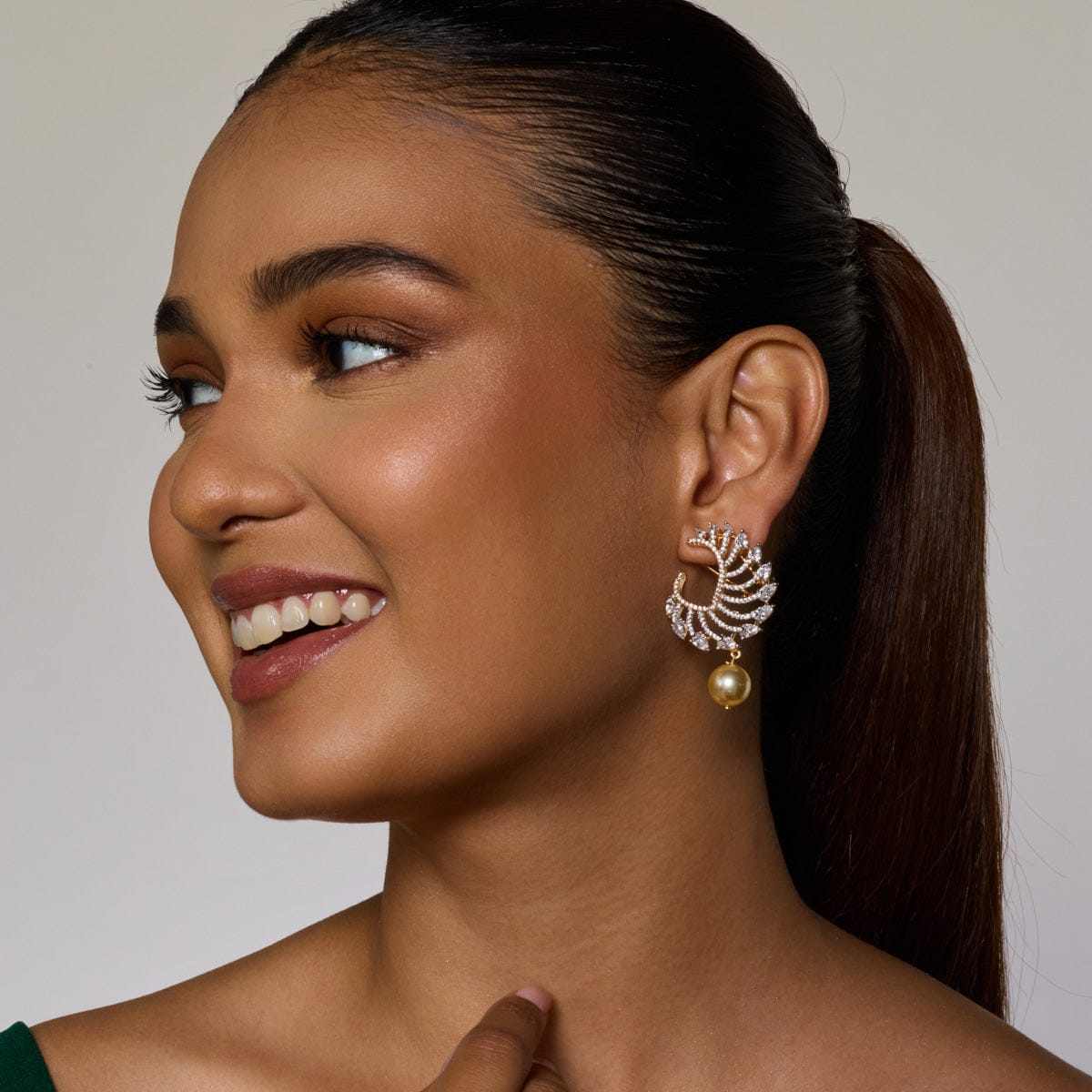 Zircon Earring Zircon Earring 190416