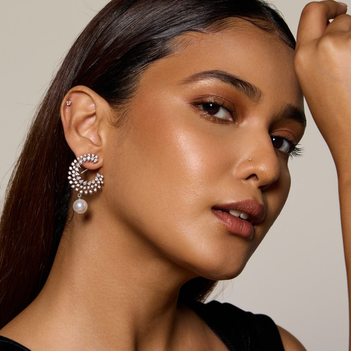 Zircon Earring Zircon Earring 190417