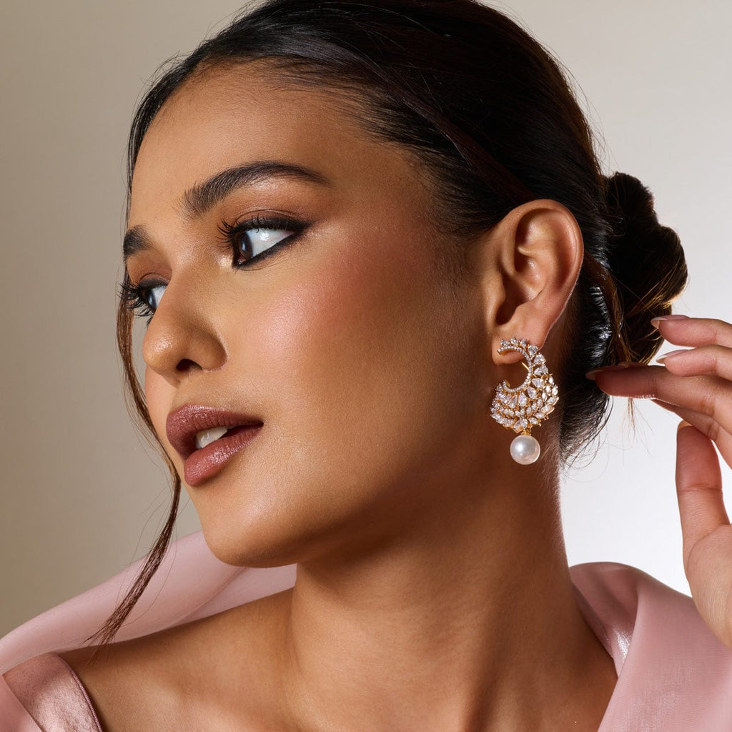 Zircon Earring Zircon Earring 190419