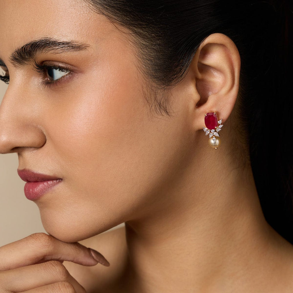 Zircon Earring Zircon Earring 190422