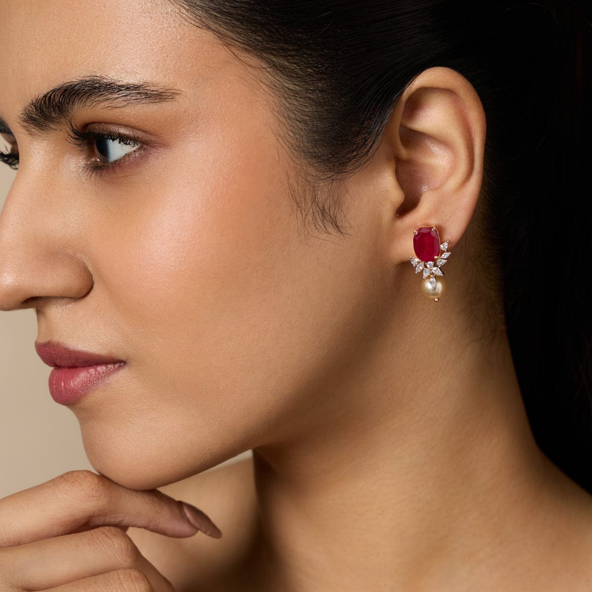 Zircon Earring Zircon Earring 190422