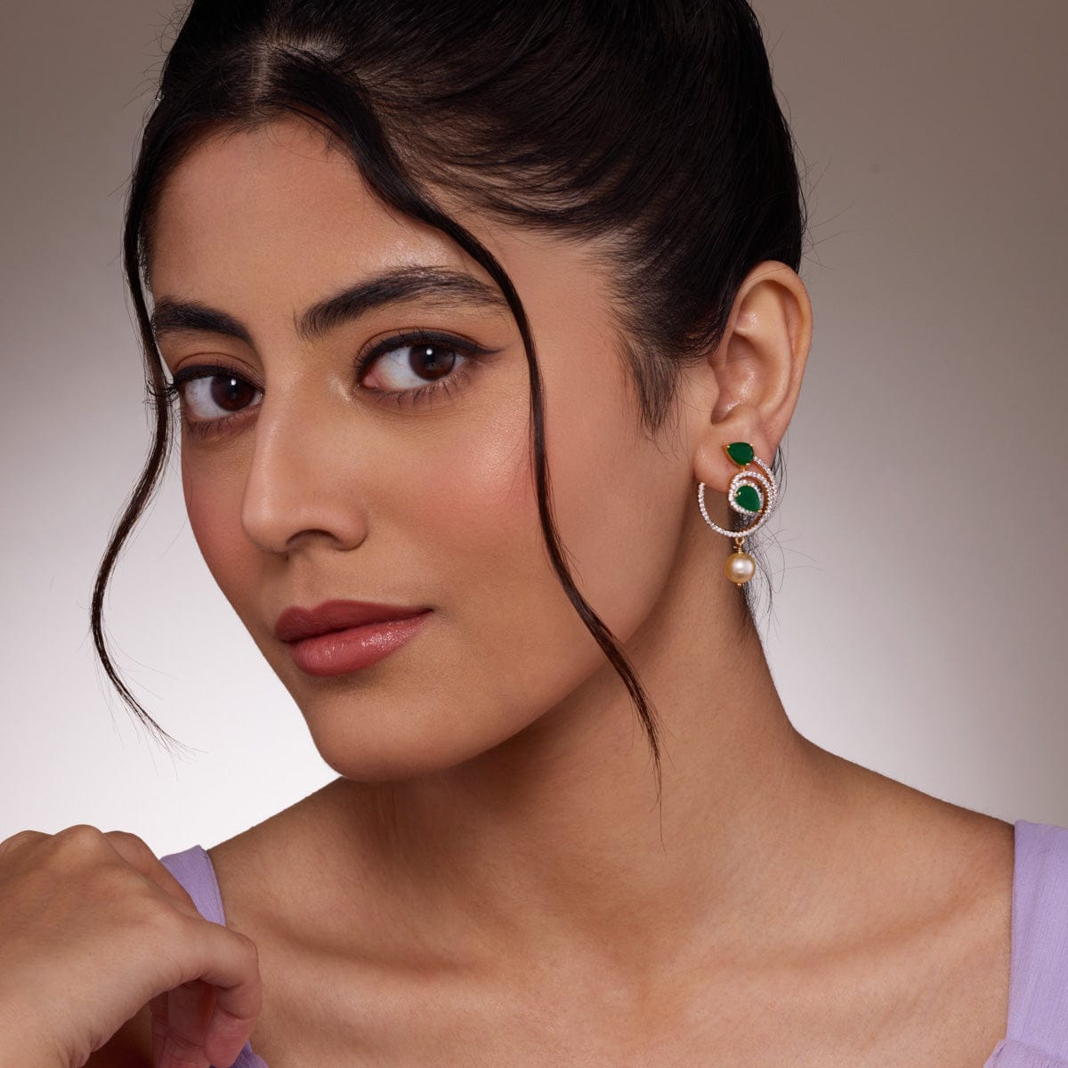 Zircon Earring Zircon Earring 190425