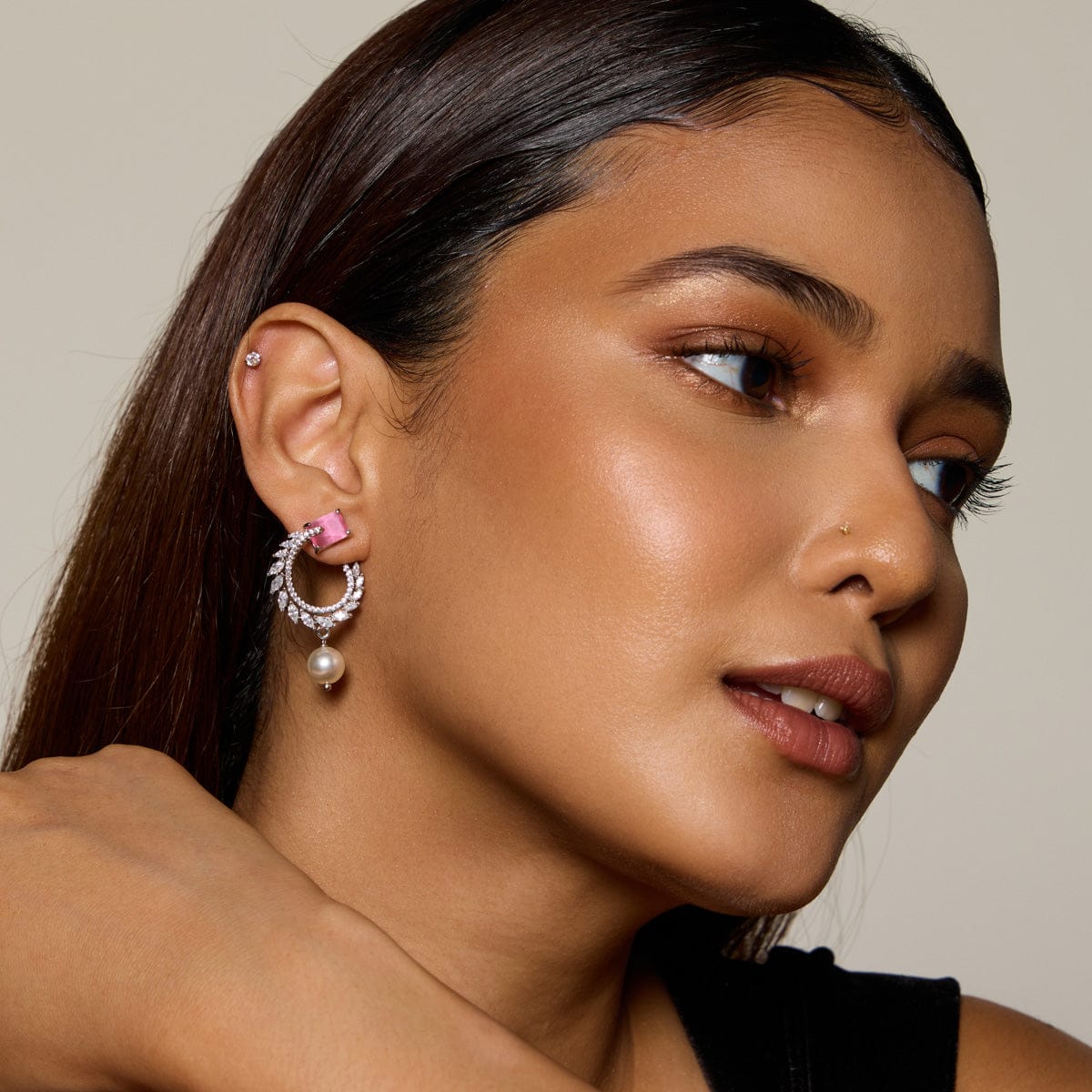 Zircon Earring Zircon Earring 190426