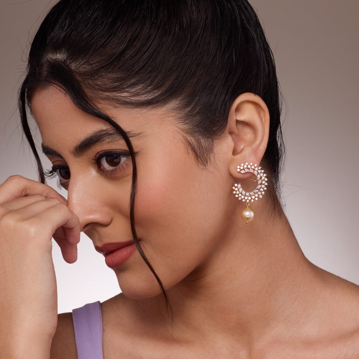 Zircon Earring Zircon Earring 190428