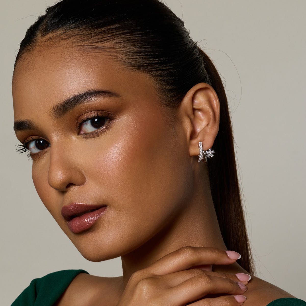 Zircon Earring Zircon Earring 190436