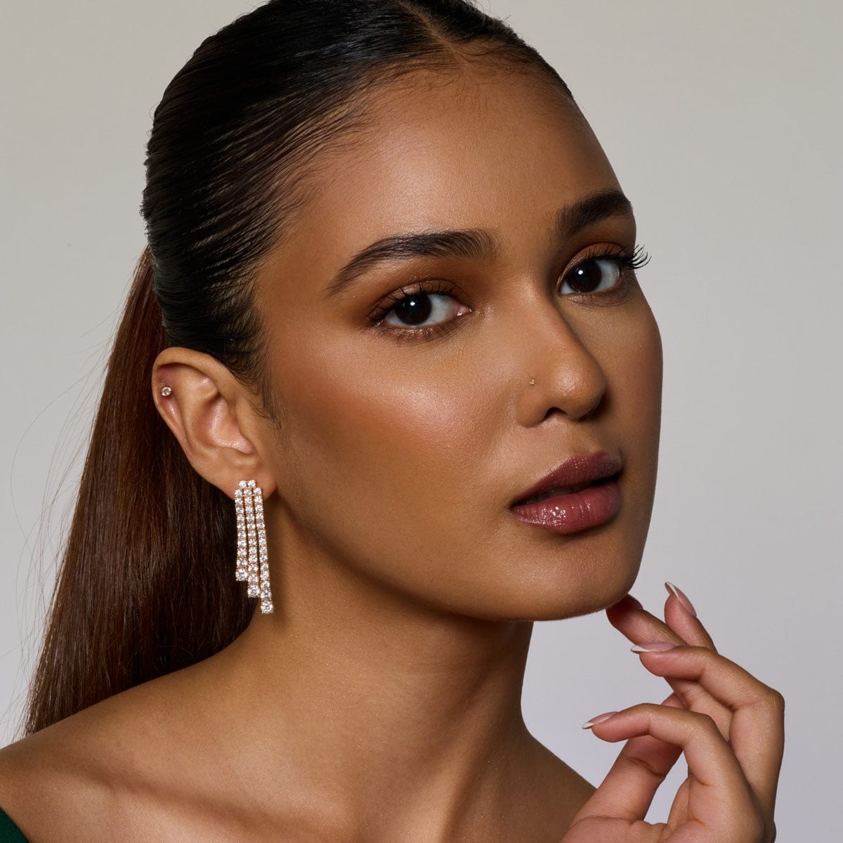 Zircon Earring Zircon Earring 190450