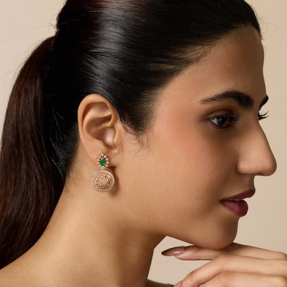 Zircon Earring Zircon Earring 191065