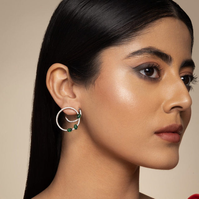Zircon Earring Zircon Earring 191117