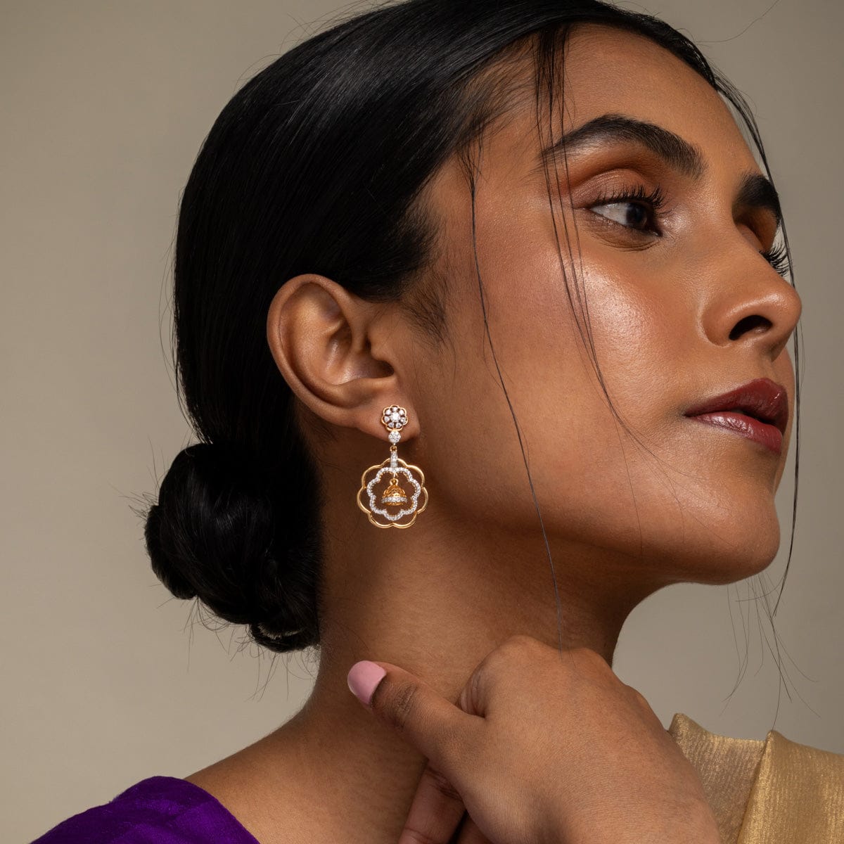 Zircon Earring Zircon Earring 191789