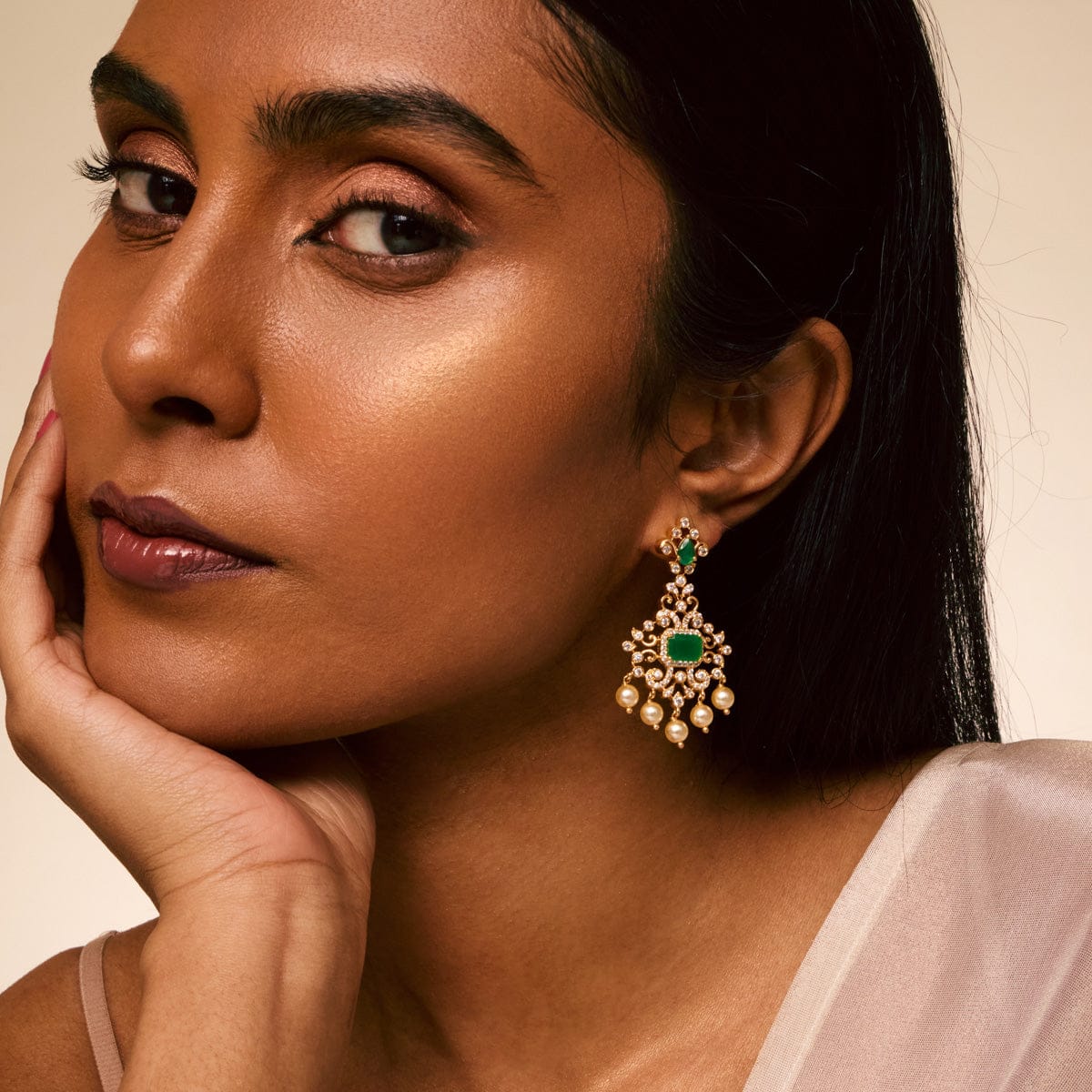 Zircon Earring Zircon Earring 195236