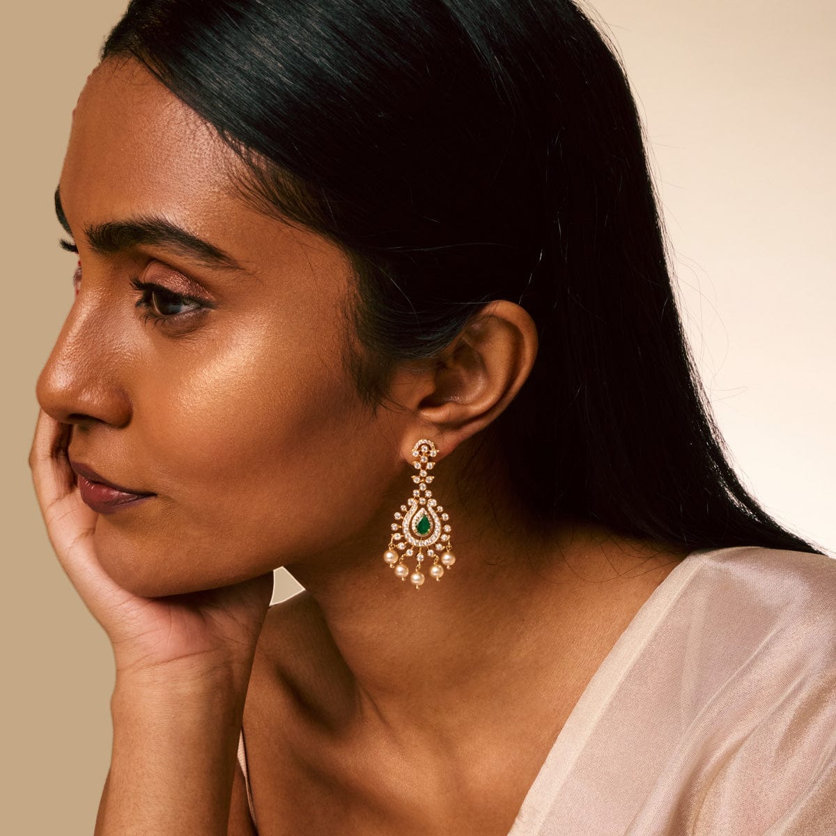 Zircon Earring Zircon Earring 195240