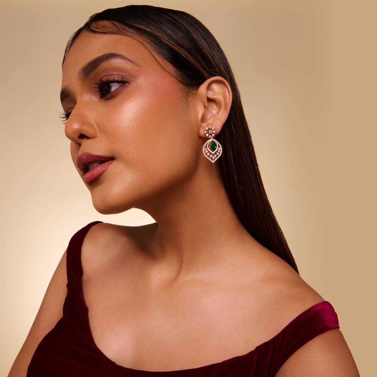 Zircon Earring Zircon Earring 202245