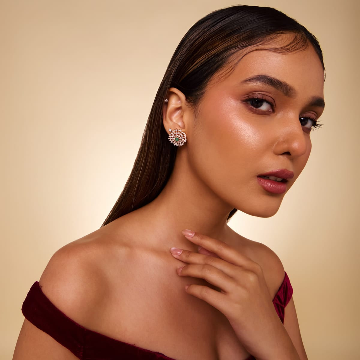 Zircon Earring Zircon Earring 202272
