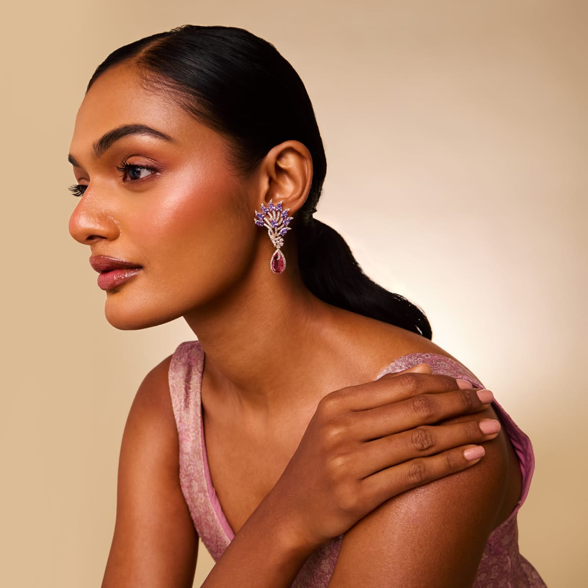 Zircon Earring Zircon Earring 202598