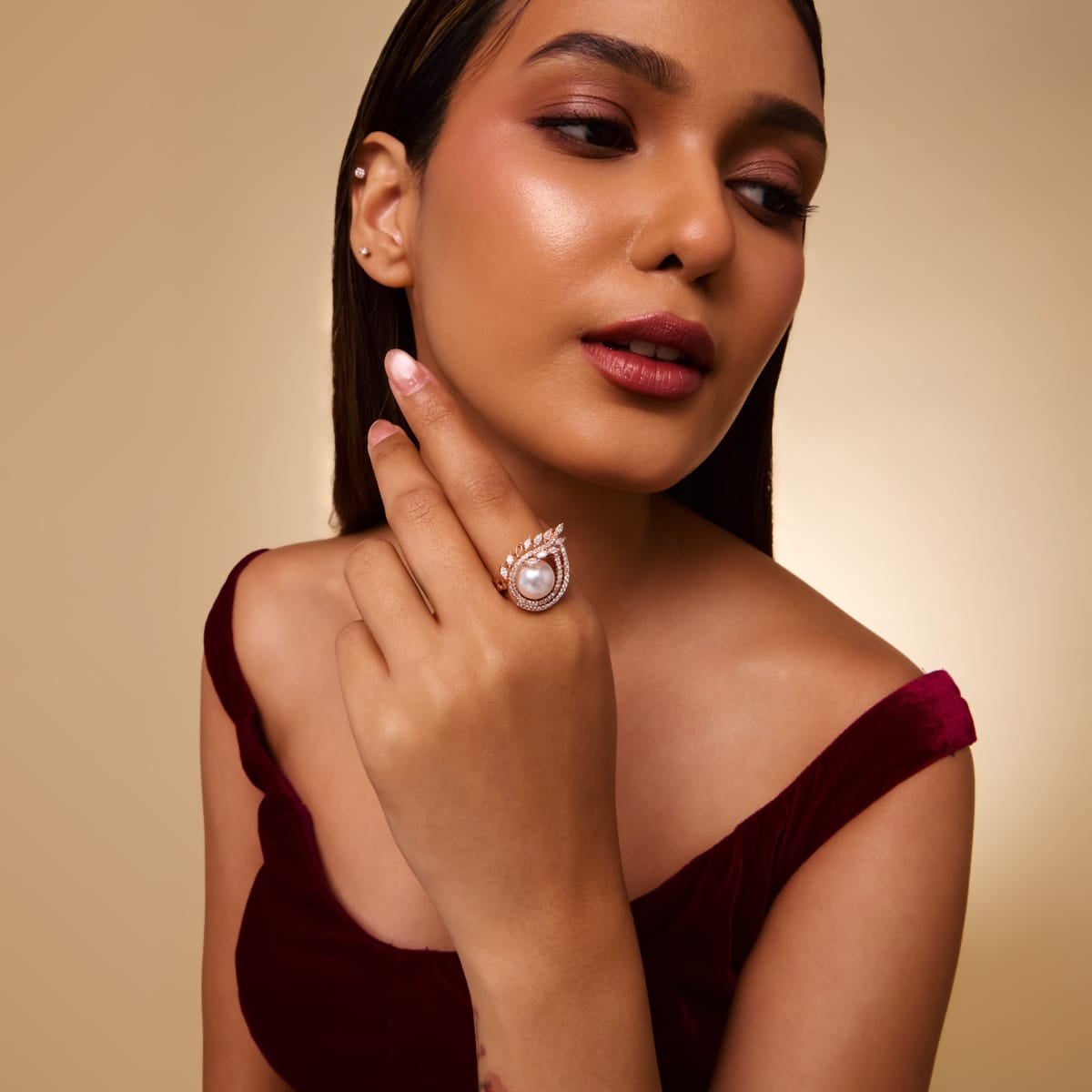 Zircon Finger Ring Zircon Finger Ring 200543