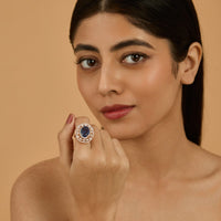 Zircon Finger Ring Zircon Finger Ring 180309