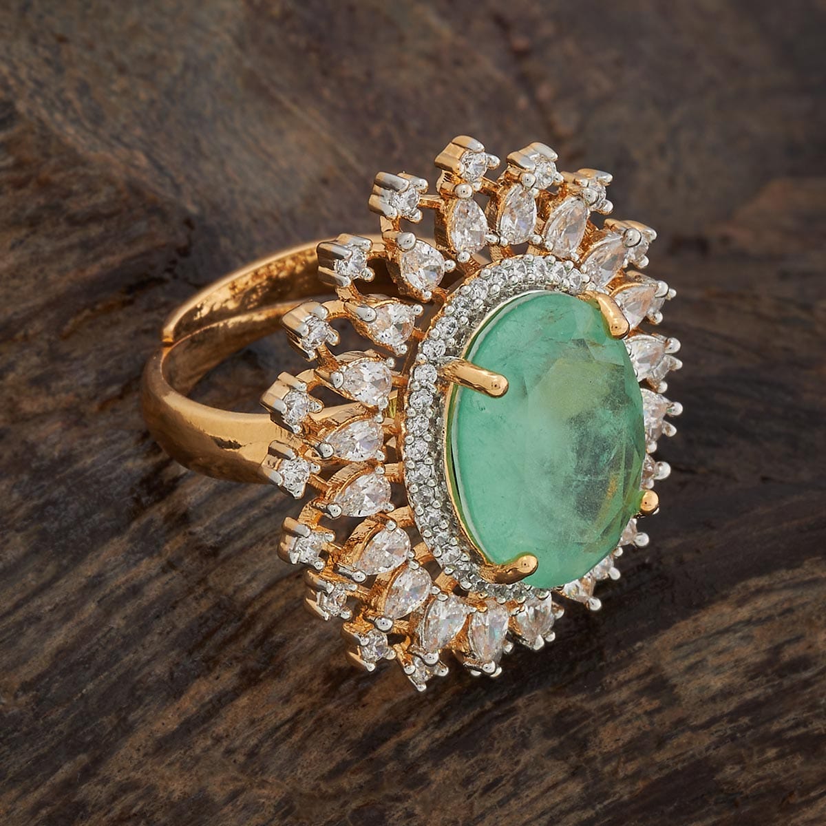 Zircon Finger Ring Zircon Finger Ring 180312