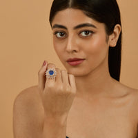 Zircon Finger Ring Zircon Finger Ring 180313