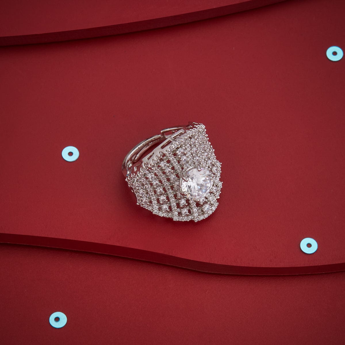 Zircon Finger Ring Zircon Finger Ring 187674