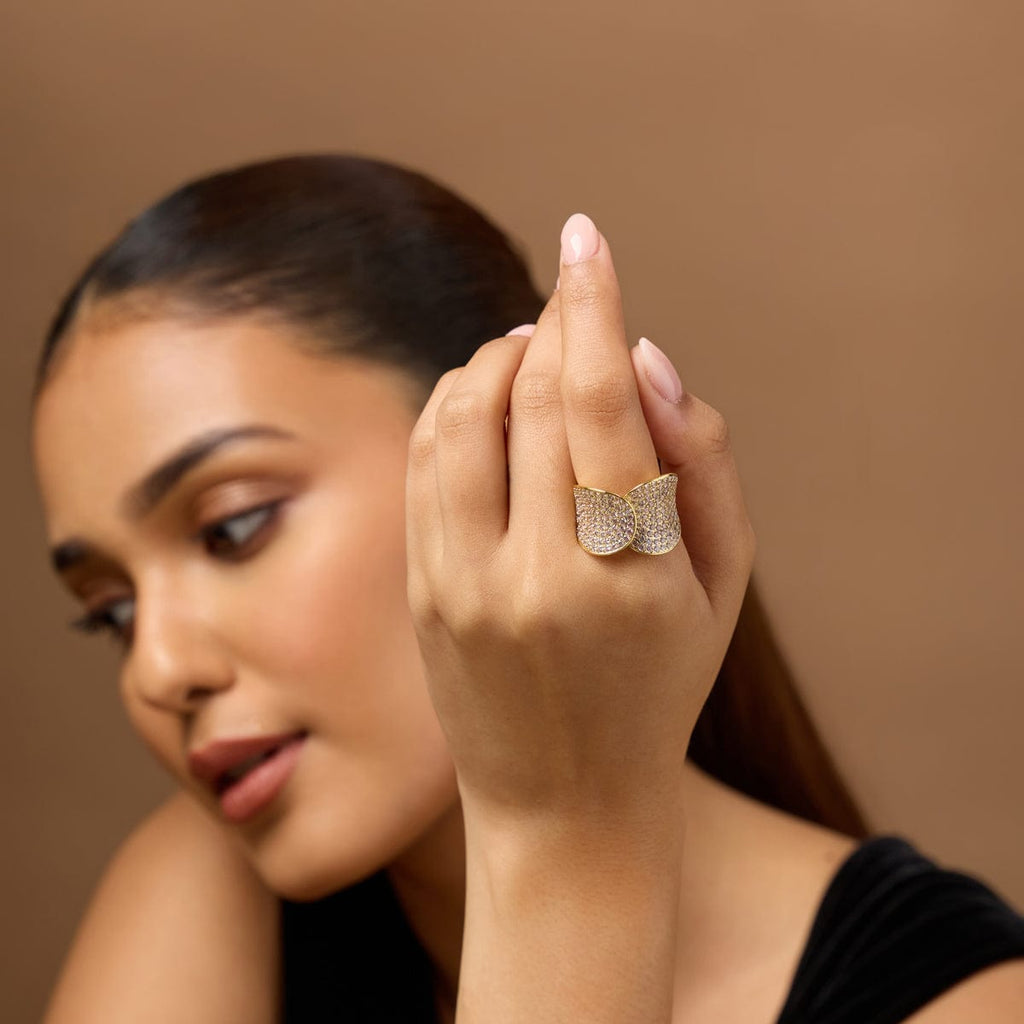 Zircon Finger Ring Zircon Finger Ring 190030