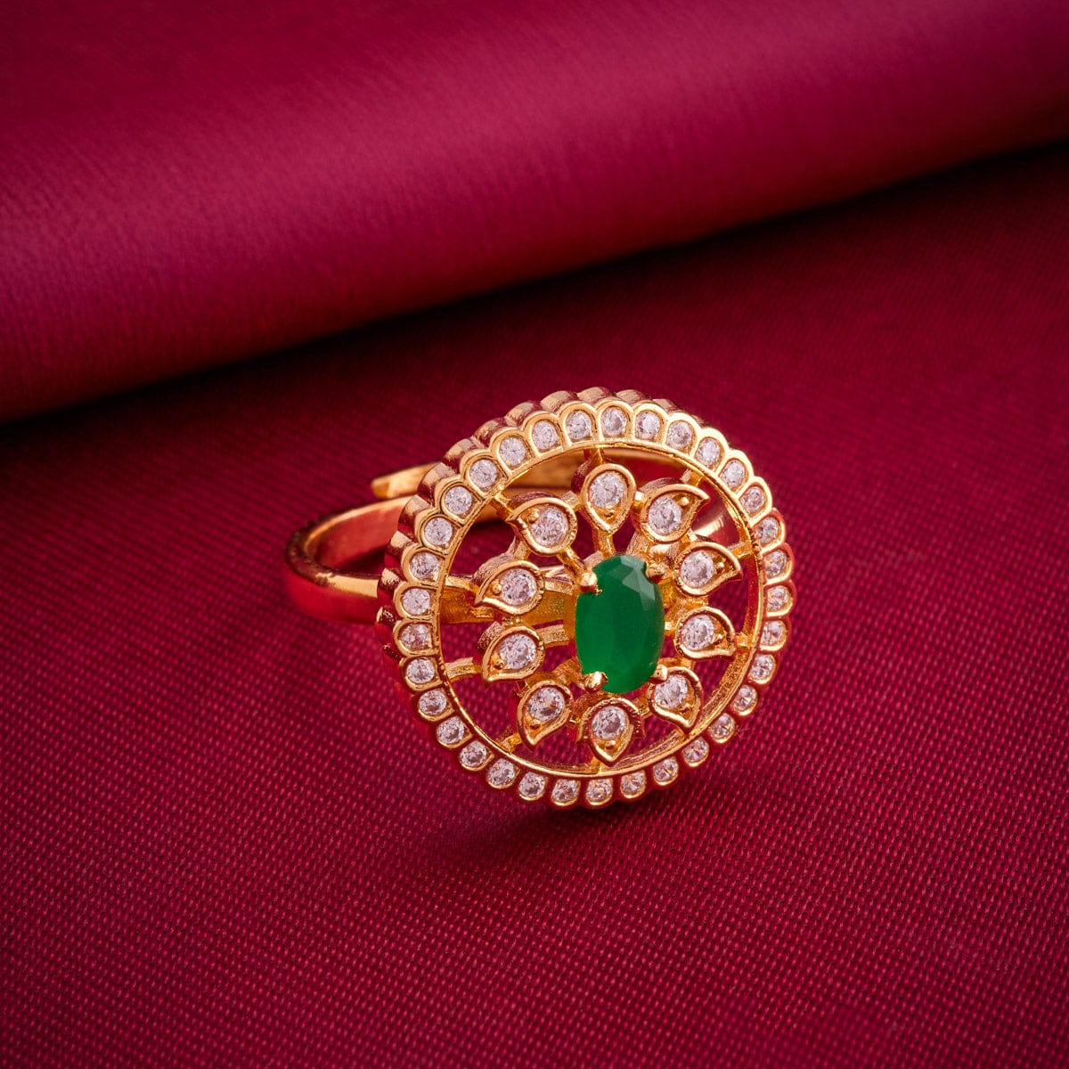 Zircon Finger Ring Zircon Finger Ring 190910