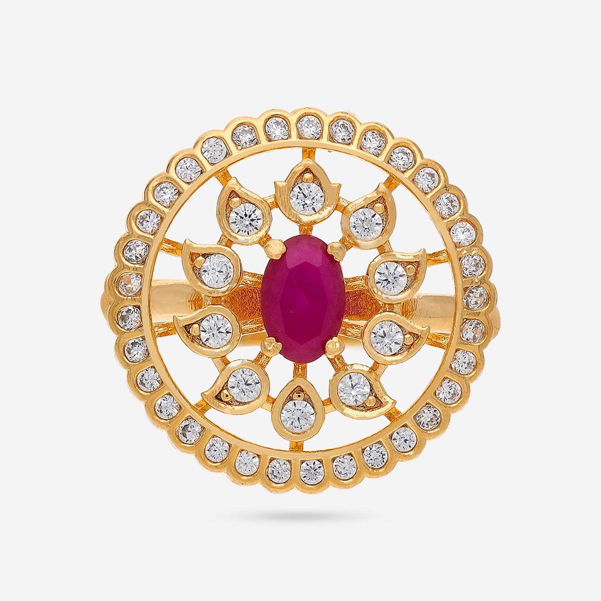 Zircon Finger Ring Zircon Finger Ring 190910