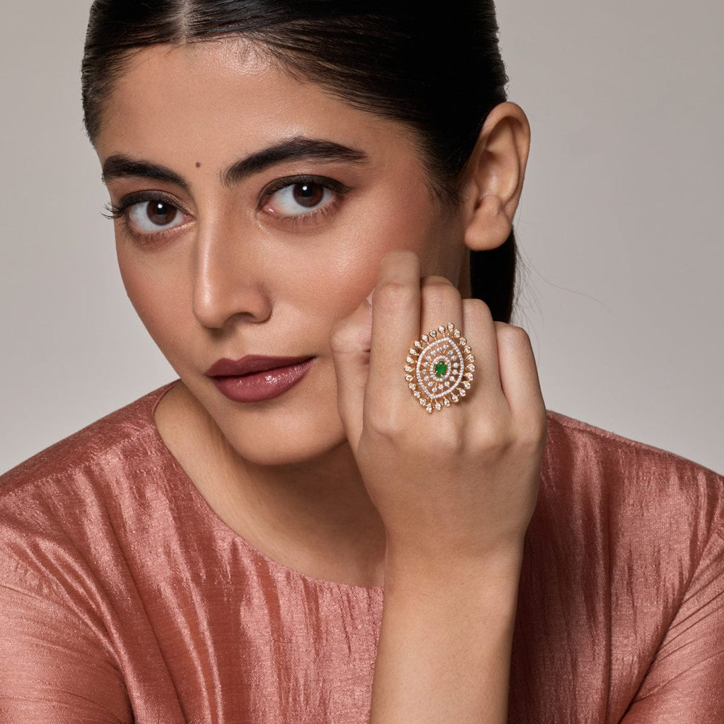 Zircon Finger Ring Zircon Finger Ring 191028