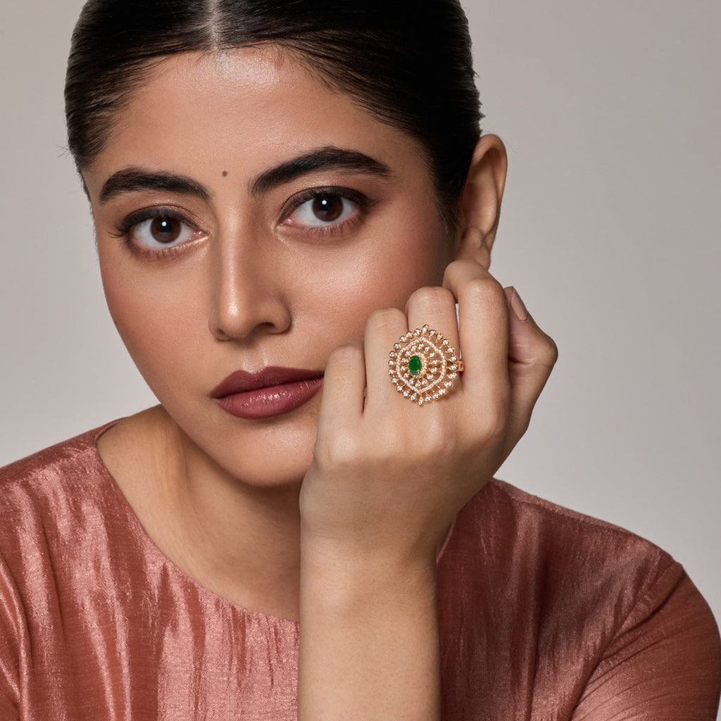 Zircon Finger Ring Zircon Finger Ring 191029