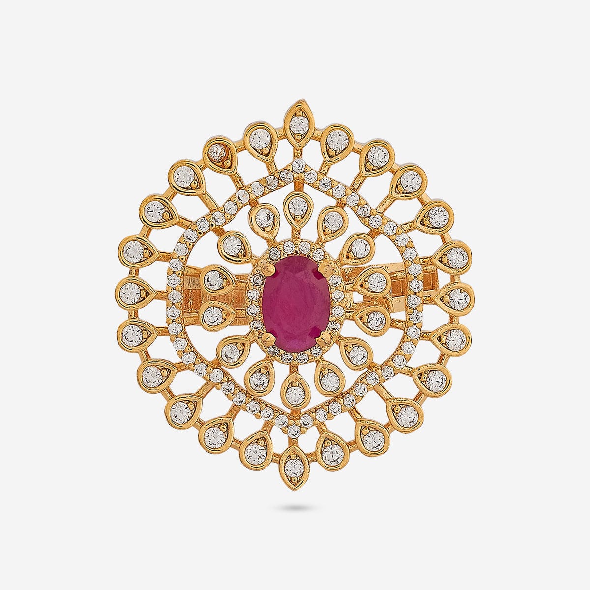 Zircon Finger Ring Zircon Finger Ring 191029