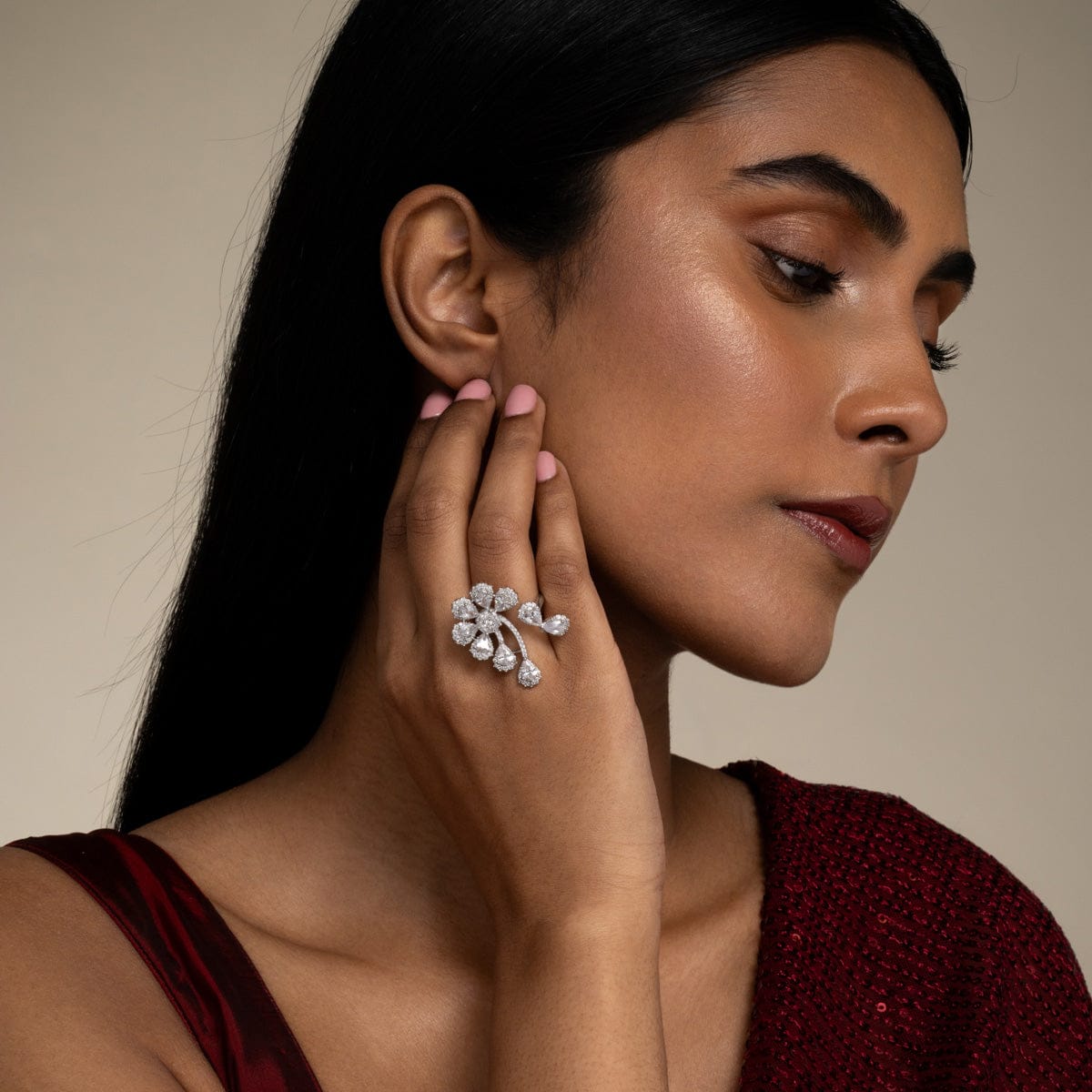 Zircon Finger Ring Zircon Finger Ring 192368