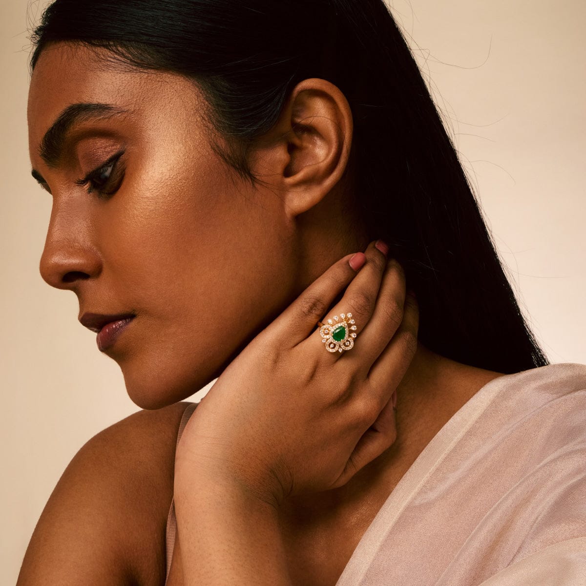 Zircon Finger Ring Zircon Finger Ring 195244