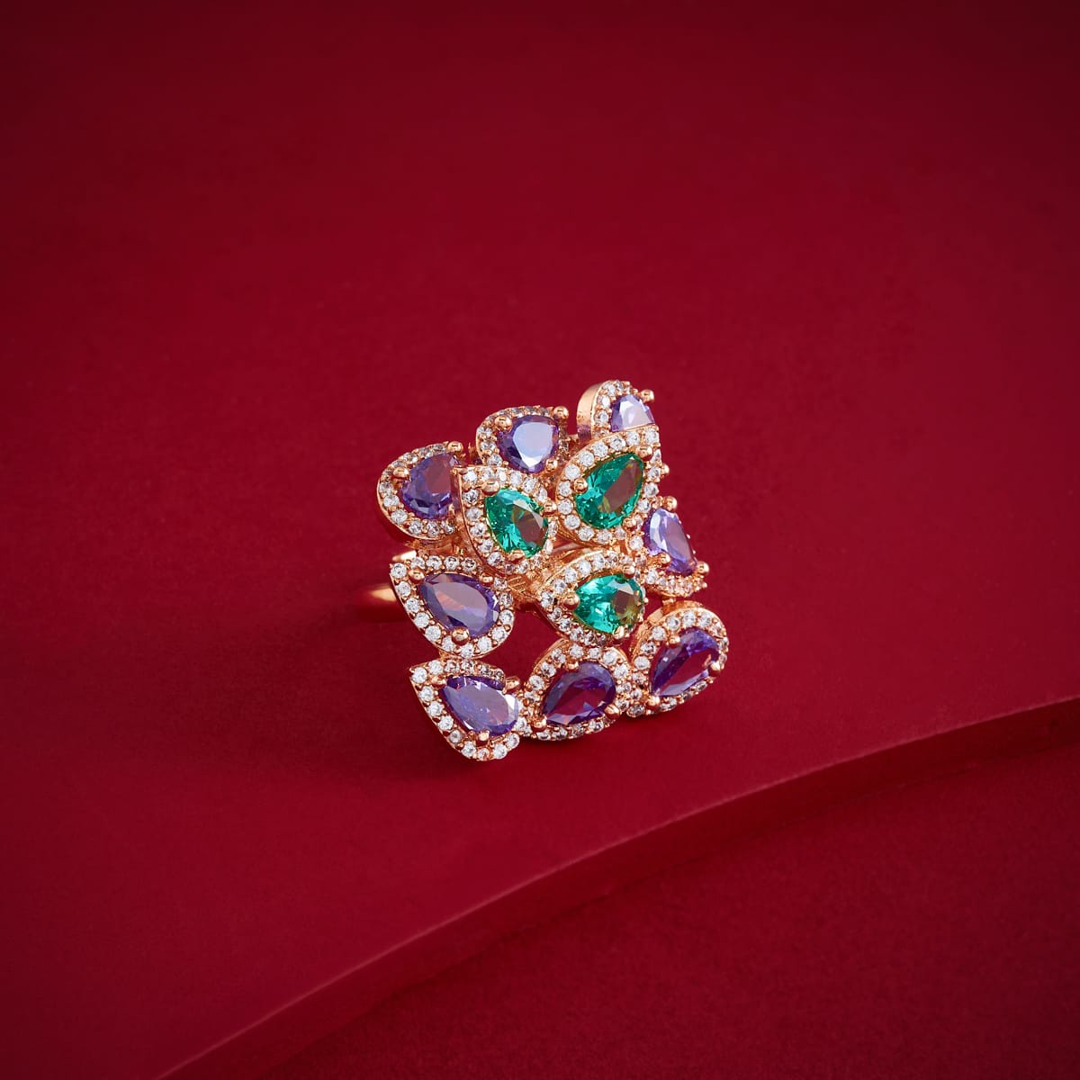 Zircon Finger Ring Zircon Finger Ring 200303