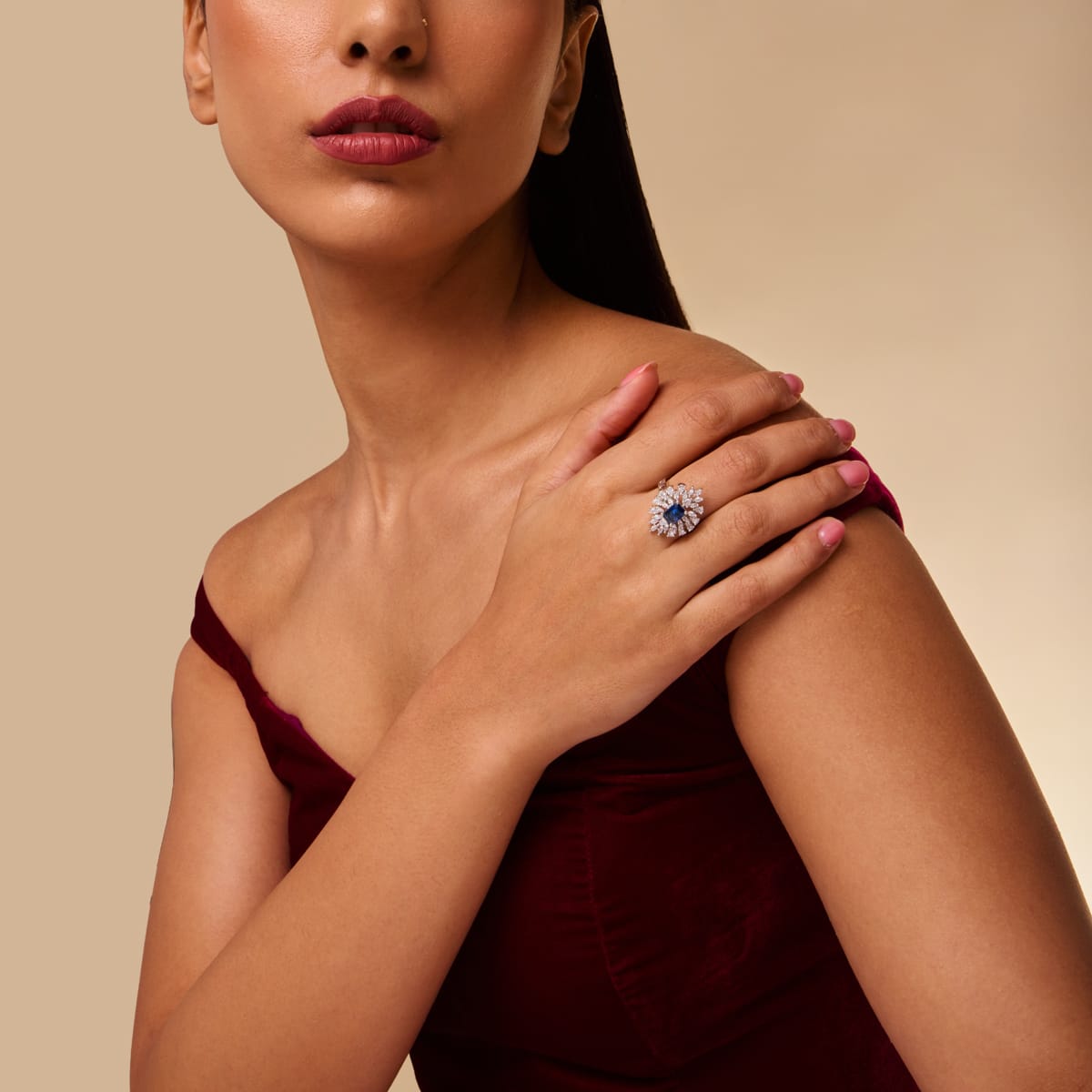 Zircon Finger Ring Zircon Finger Ring 202440