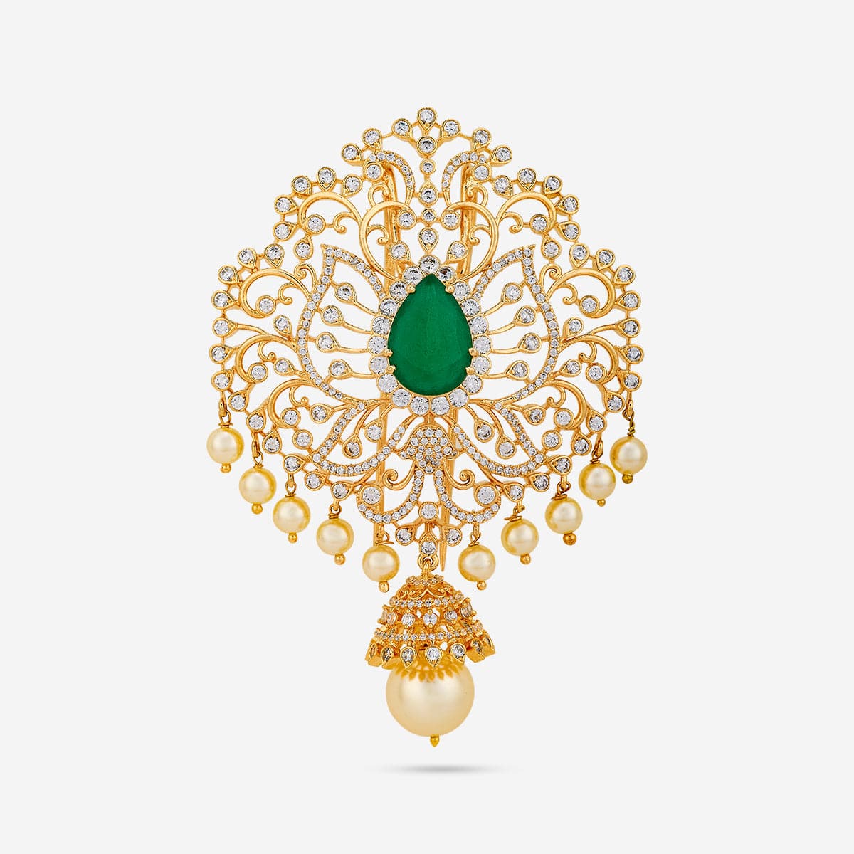 Zircon Hair Brooch Zircon Hair Brooch 190911