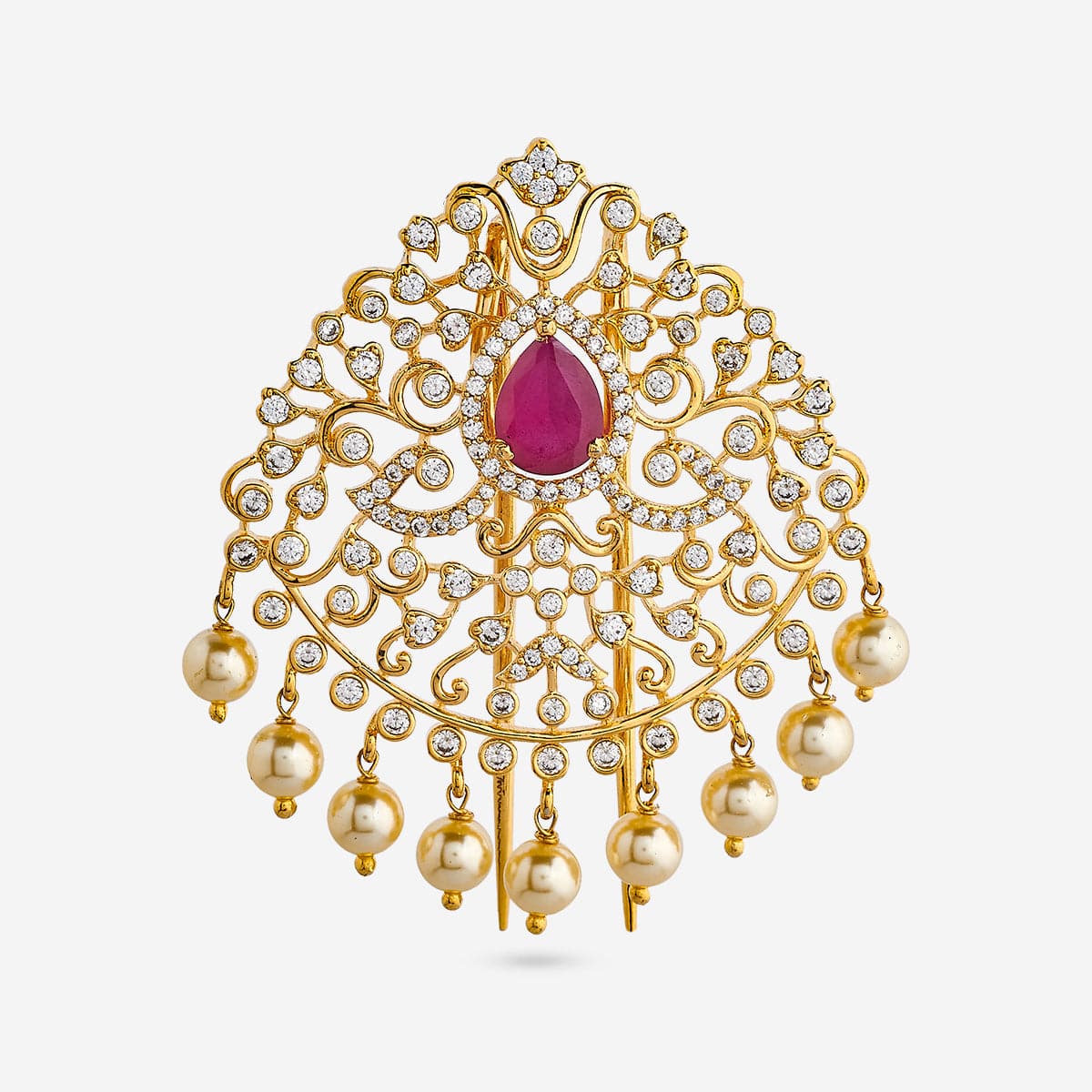 Zircon Hair Brooch Zircon Hair Brooch 193737