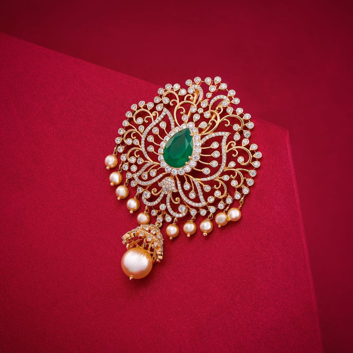 Zircon Hair Brooch Zircon Hair Brooch 190911