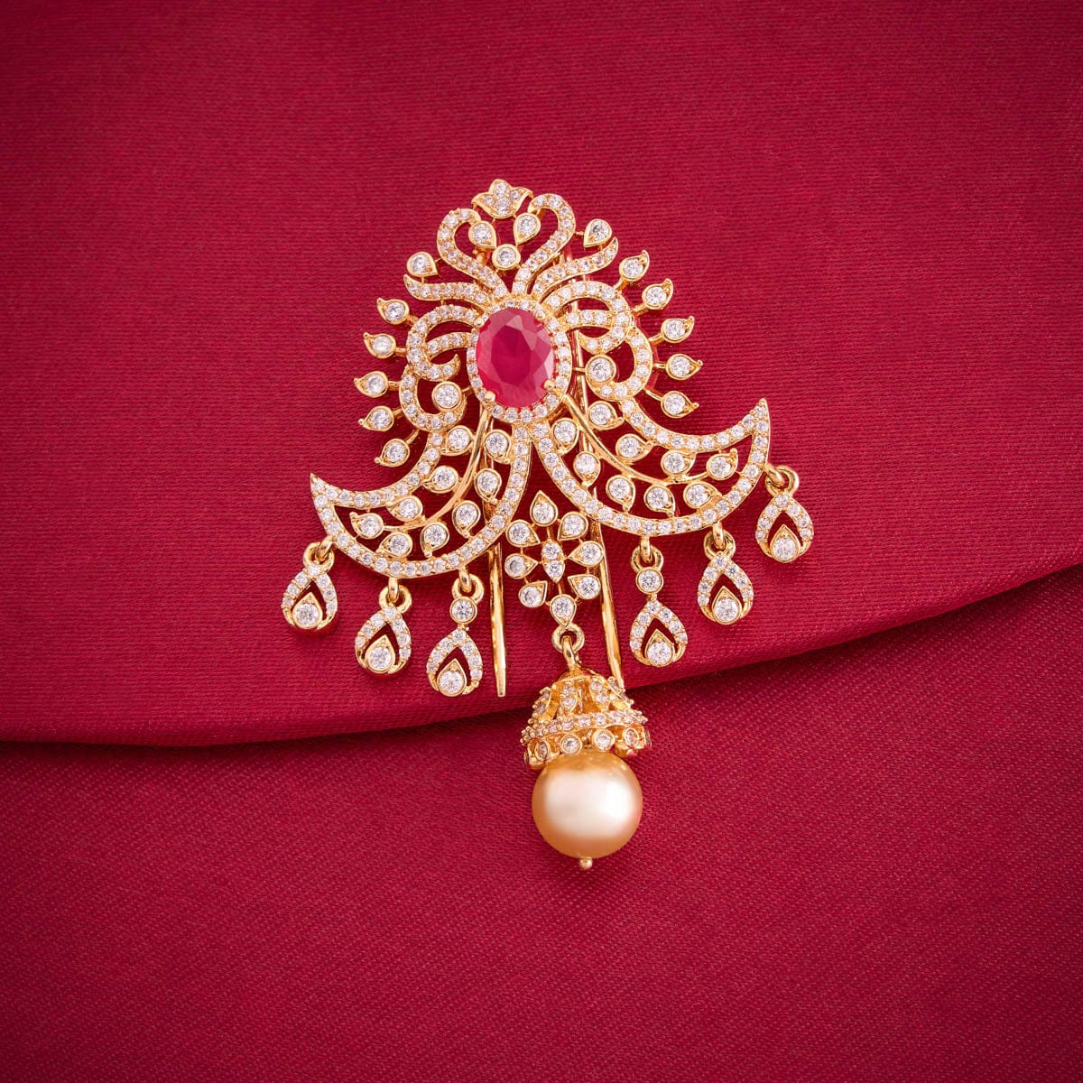 Zircon Hair Brooch Zircon Hair Brooch 193739