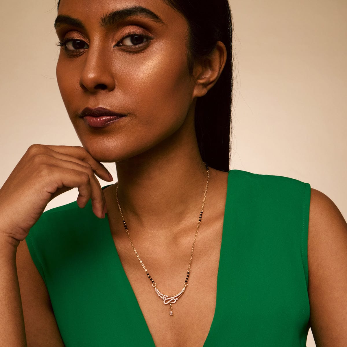 Zircon Mangalsutra Zircon Mangalsutra 191770