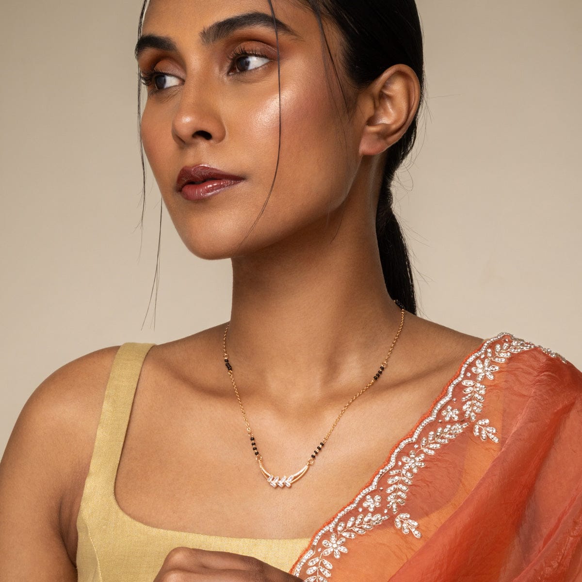 Zircon Mangalsutra Zircon Mangalsutra 191774