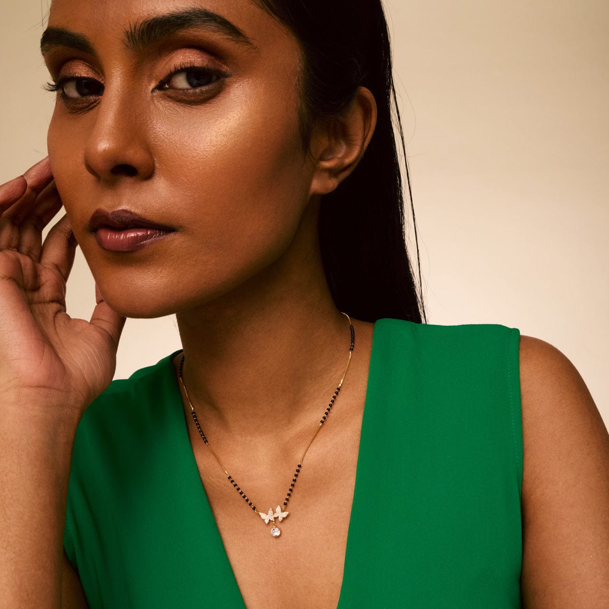 Zircon Mangalsutra Zircon Mangalsutra 196010