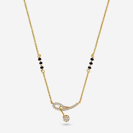 Zircon Mangalsutra Zircon Mangalsutra 197463