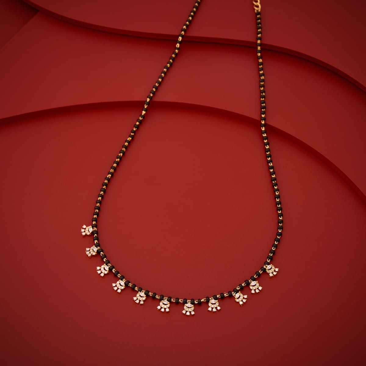 Zircon Mangalsutra Zircon Mangalsutra 201178