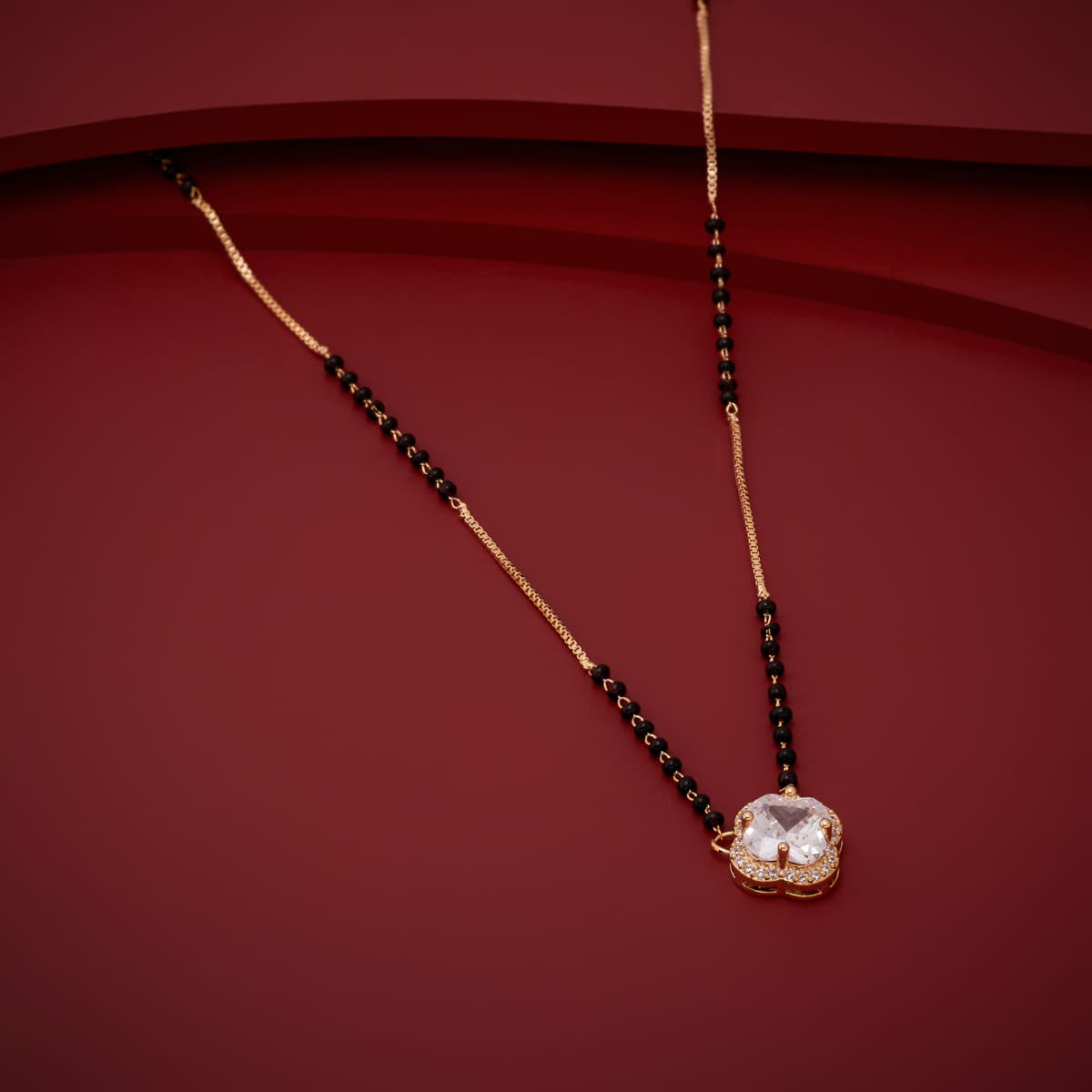 Zircon Mangalsutra Zircon Mangalsutra 204054