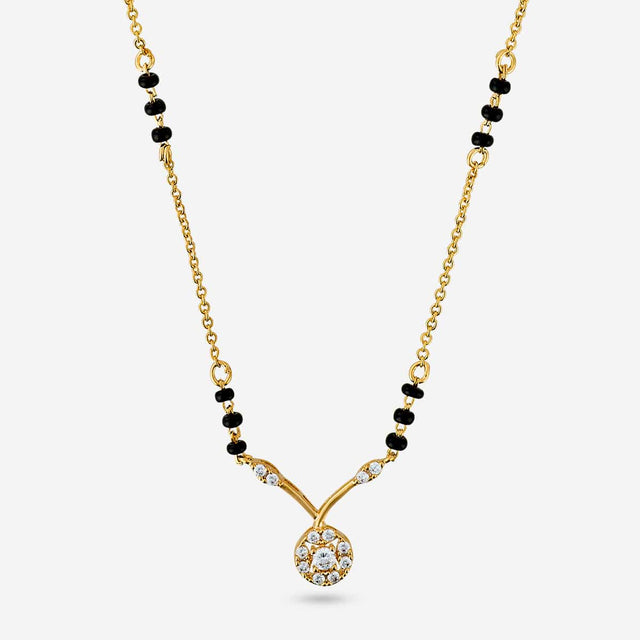 Zircon Mangalsutra Zircon Mangalsutra 197465