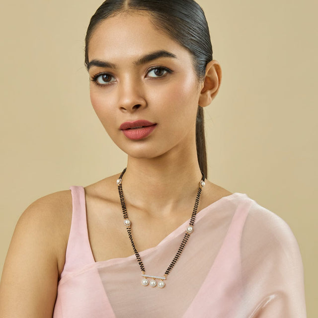 Zircon Mangalsutra Zircon Mangalsutra 181199