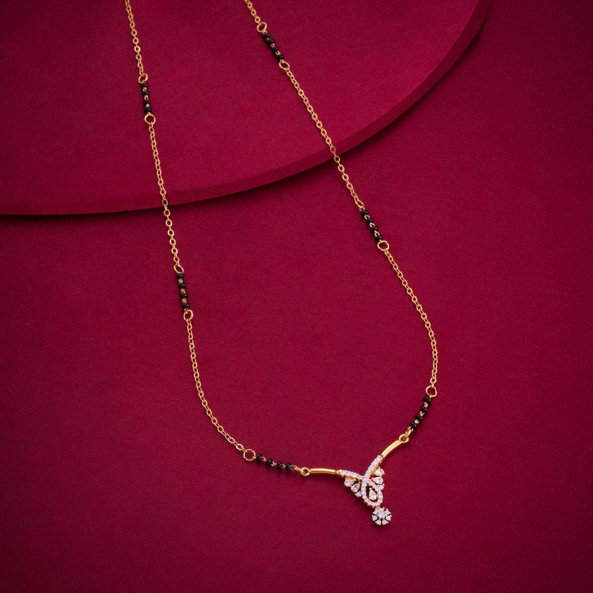 Zircon Mangalsutra Zircon Mangalsutra 191771