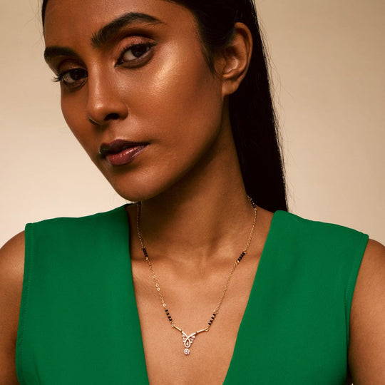 Zircon Mangalsutra Zircon Mangalsutra 191771