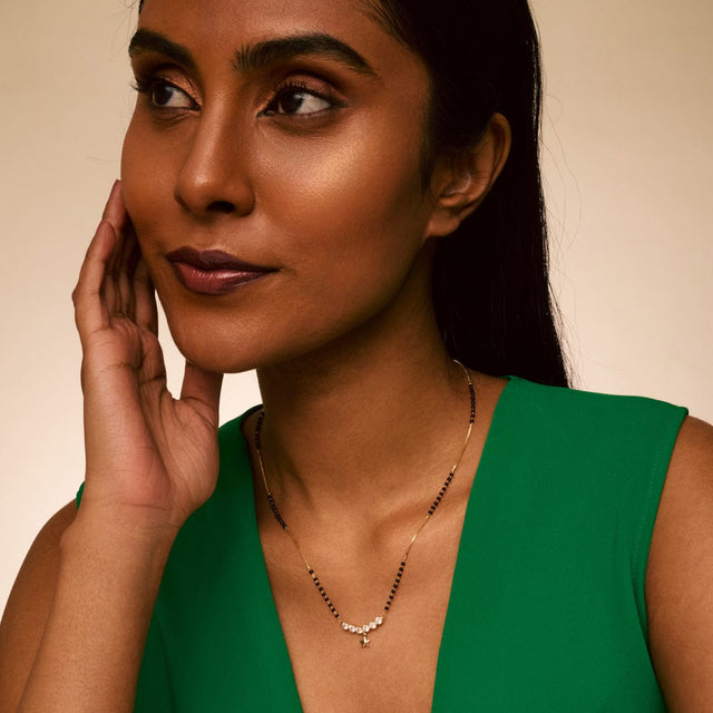 Zircon Mangalsutra Zircon Mangalsutra 196011