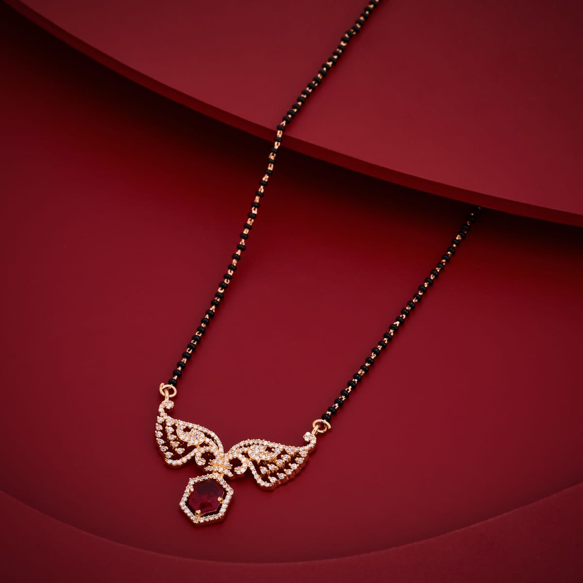 Zircon Mangalsutra Zircon Mangalsutra 198965